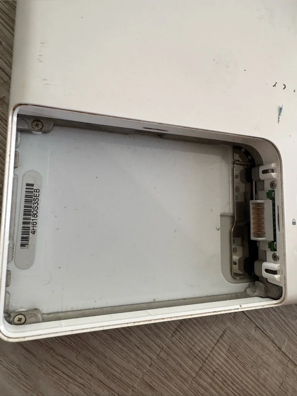 Apple iBook G4 12” White Laptop Untested Vintage 2005